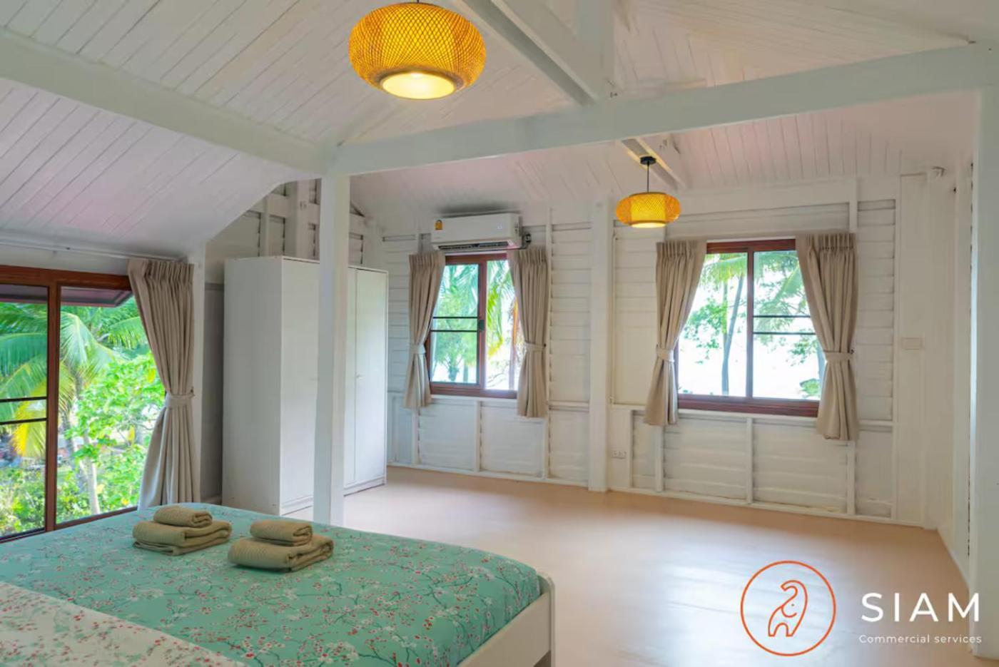 The Wooden Beach House 3Br - Sunset Beach Garden Taling Ngam Beach Екстериор снимка