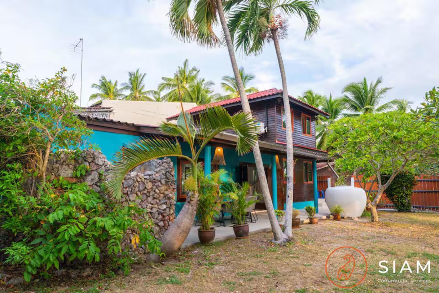 The Wooden Beach House 3Br - Sunset Beach Garden Taling Ngam Beach Екстериор снимка