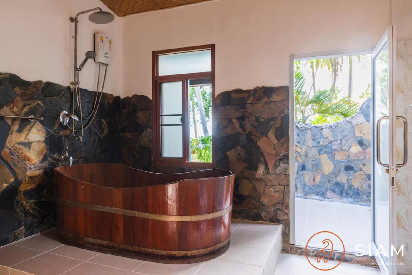 The Wooden Beach House 3Br - Sunset Beach Garden Taling Ngam Beach Екстериор снимка