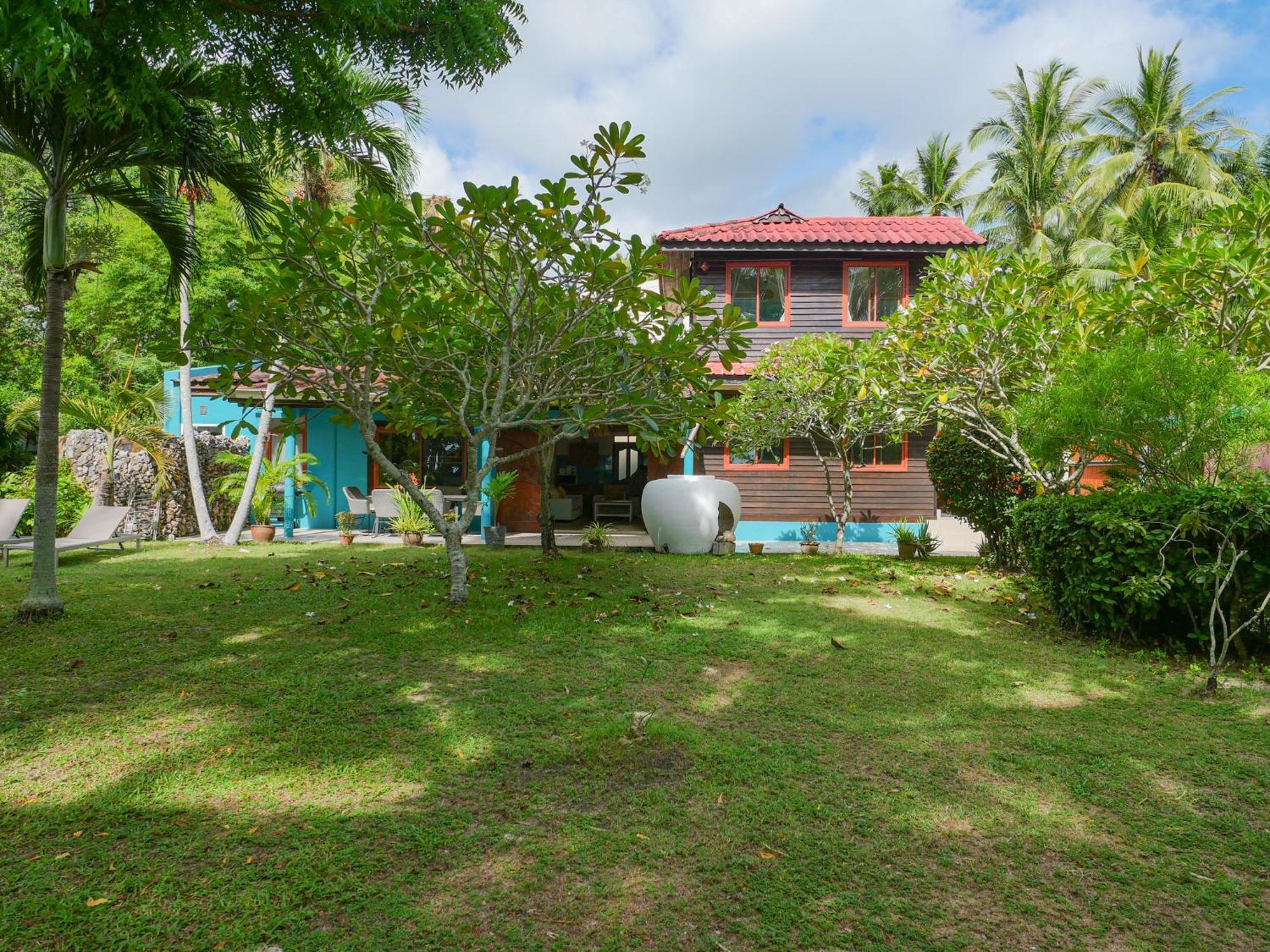 The Wooden Beach House 3Br - Sunset Beach Garden Taling Ngam Beach Екстериор снимка