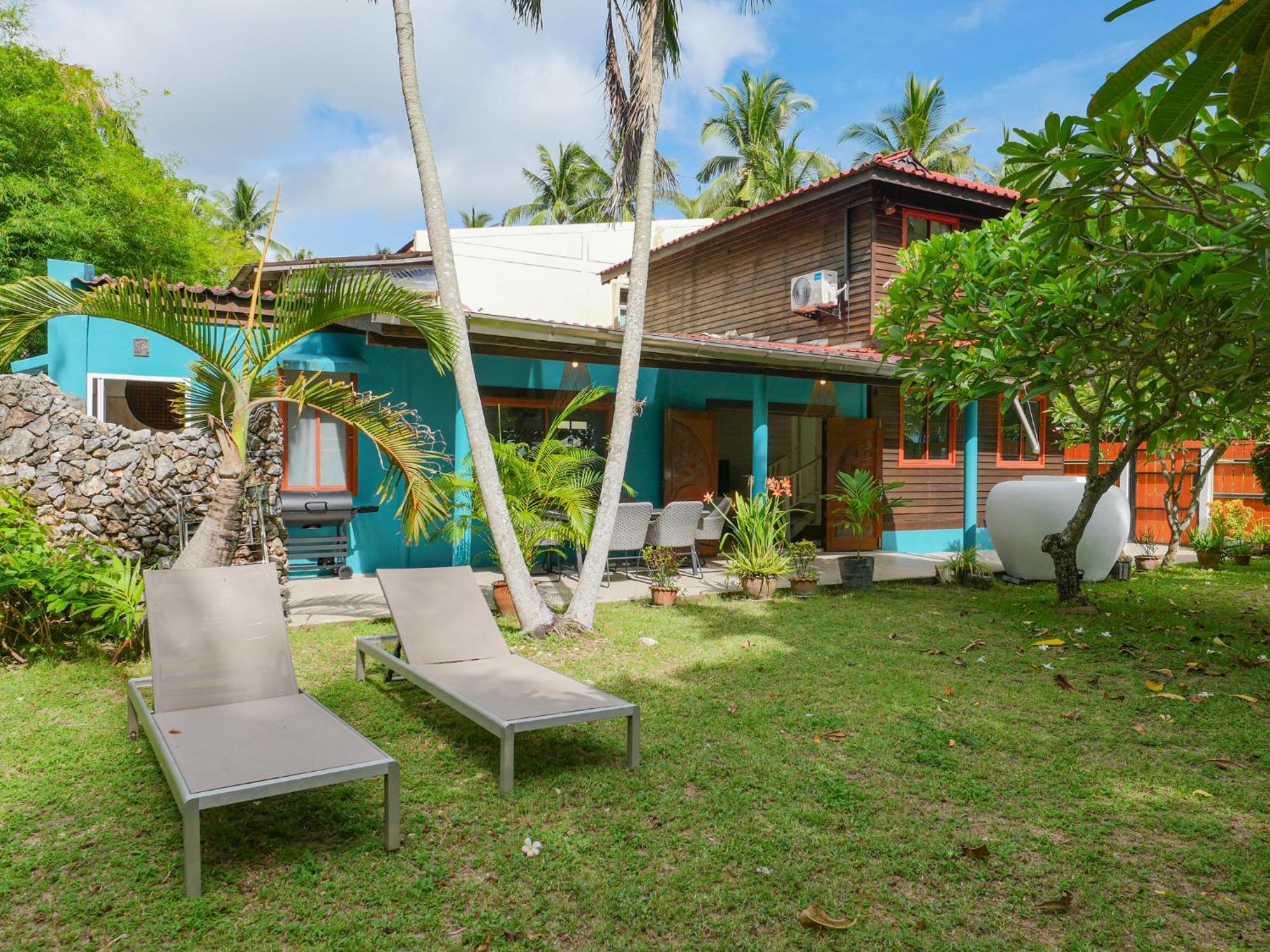 The Wooden Beach House 3Br - Sunset Beach Garden Taling Ngam Beach Екстериор снимка